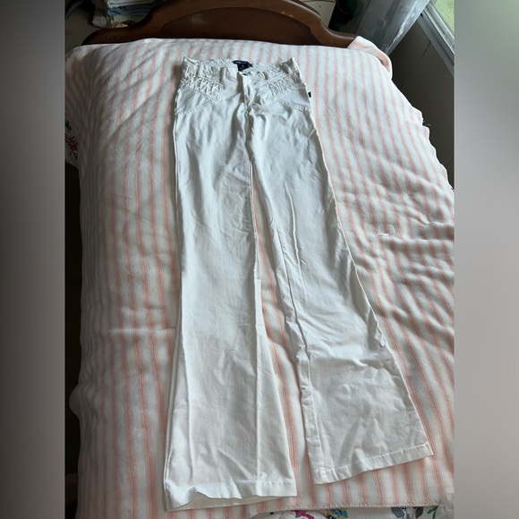 Low Waist White Big Vai Jeans - Picture 5 of 7